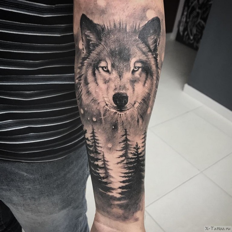 Значение тату с рисунком волка
