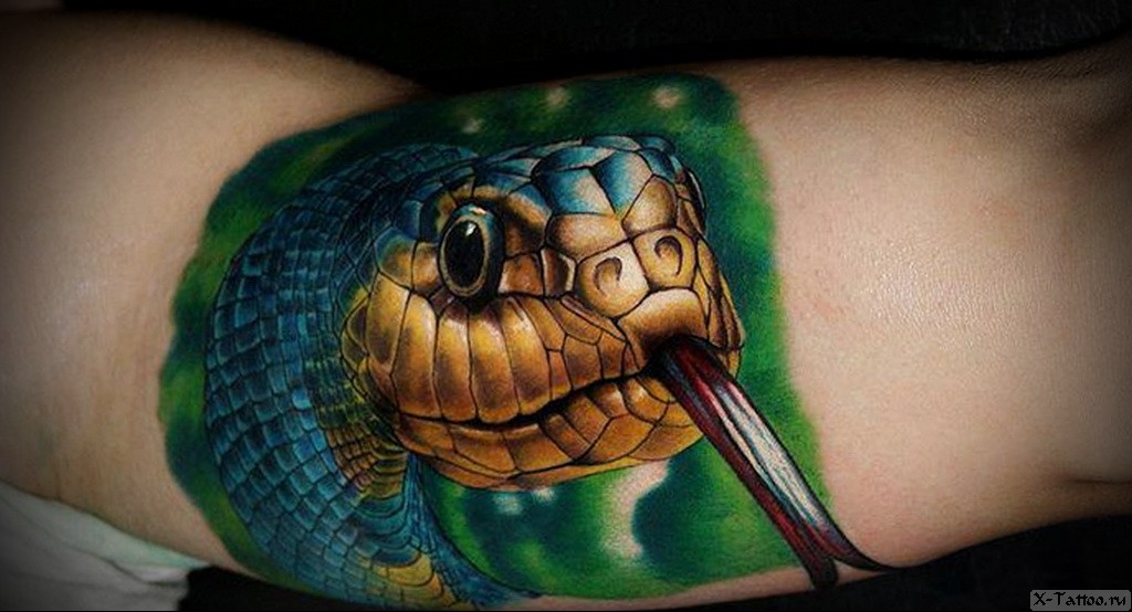 Меч и змея - Jagua-Tattoo