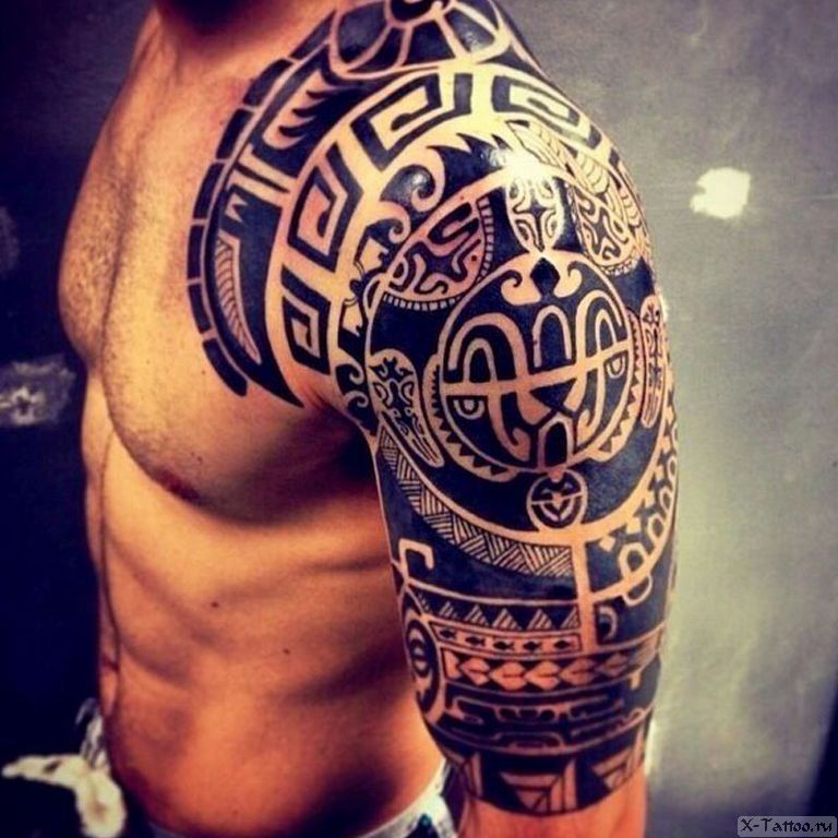 Каталог мужских татуировок на руке.