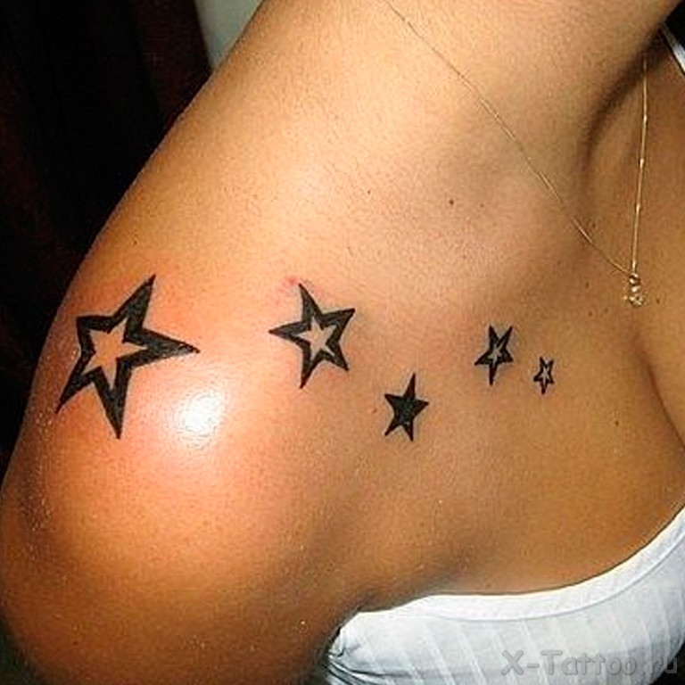 Star Tattoos Naked